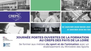 Journées portes ouvertes 2026 : les formations sport à découvrir à Nantes